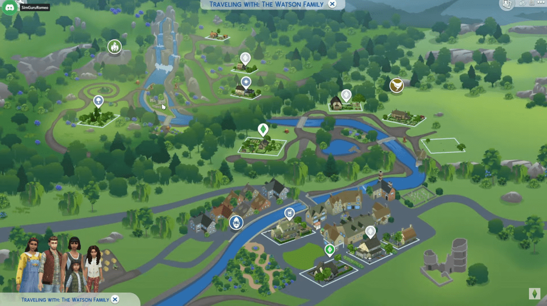 Sims 4 All Maps