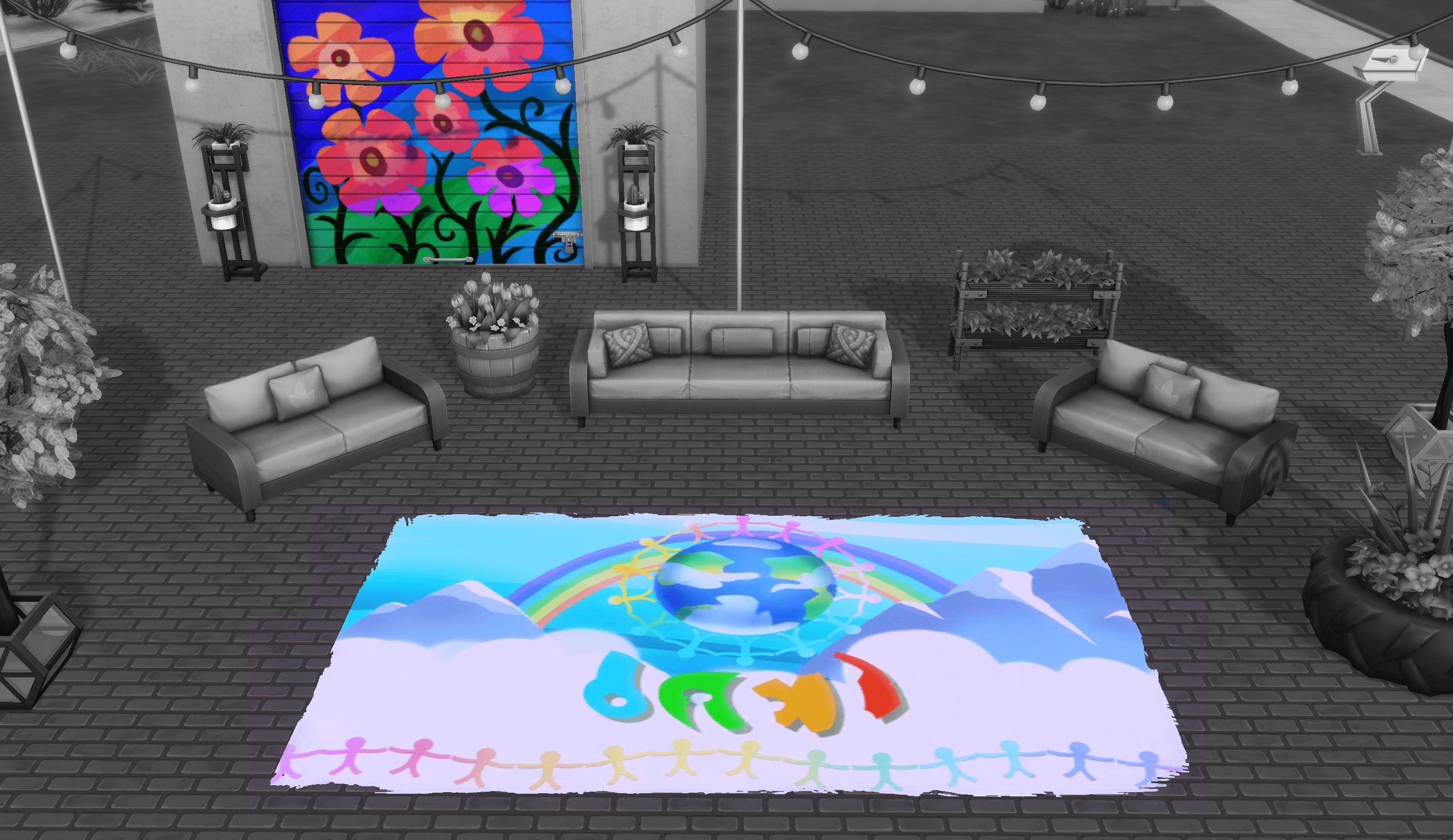 "Unlocked" City Living Murals