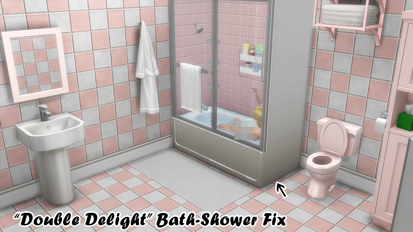 "Double Delight" ShowerTub Fix