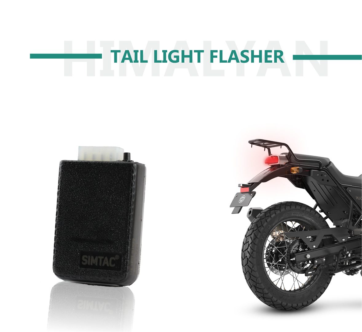 RE Himalayan Compatible Simtac PNP Tail Light Flasher/Adapter