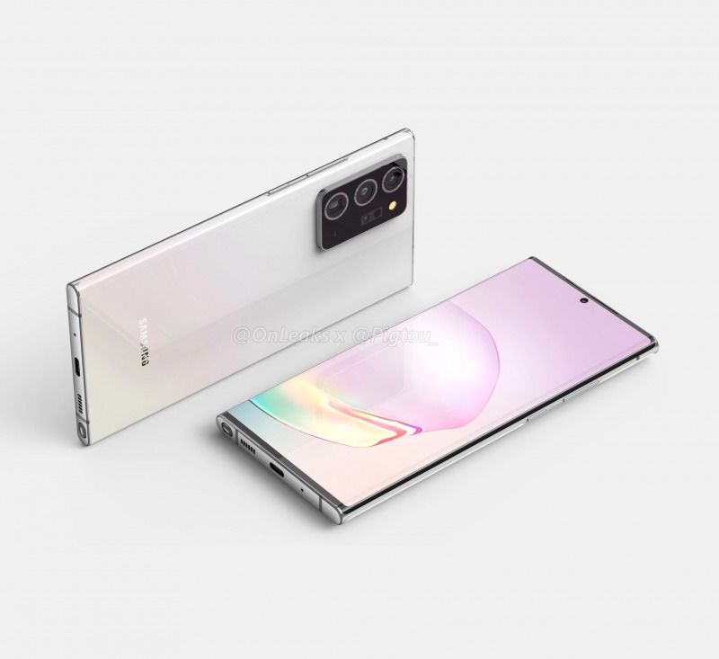 Galaxy Note 20 のレンダリング画像とカメラスペックがリーク 50倍の