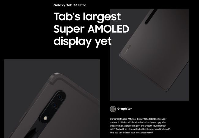 Samsung、「Galaxy Tab S8 / S8+ / S8 Ultra」を正式発表！最高峰のAndroid