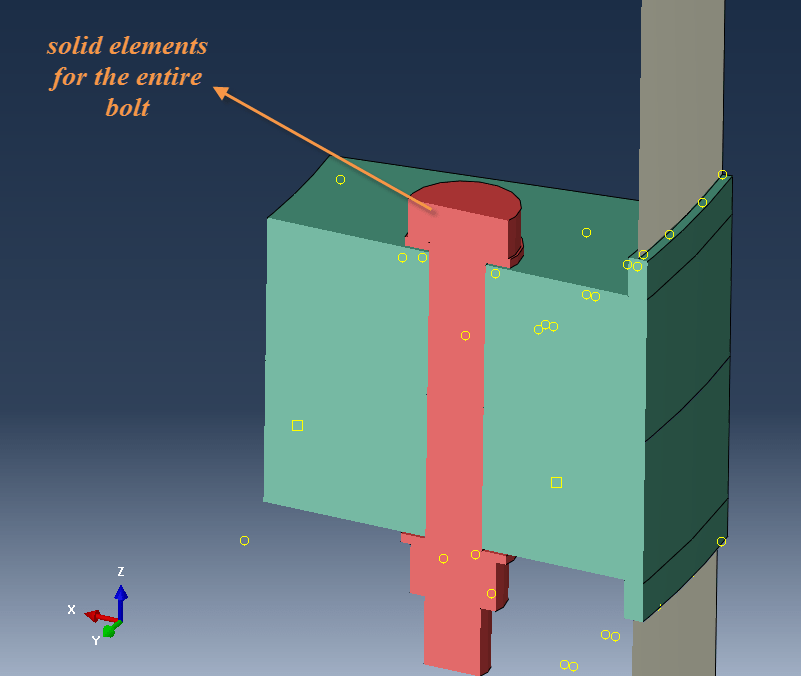 Modeling Bolted Connections with Abaqus FEA