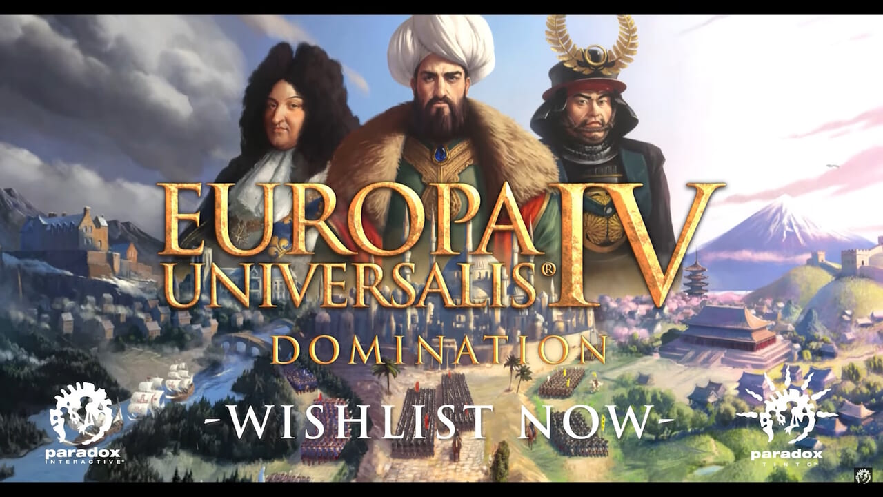 「Europa Universalis IV」新DLC「Domination」発表！