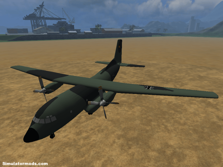 Transall V2 (airplane) Farming simulator 2017 / 17 mods ATS mods