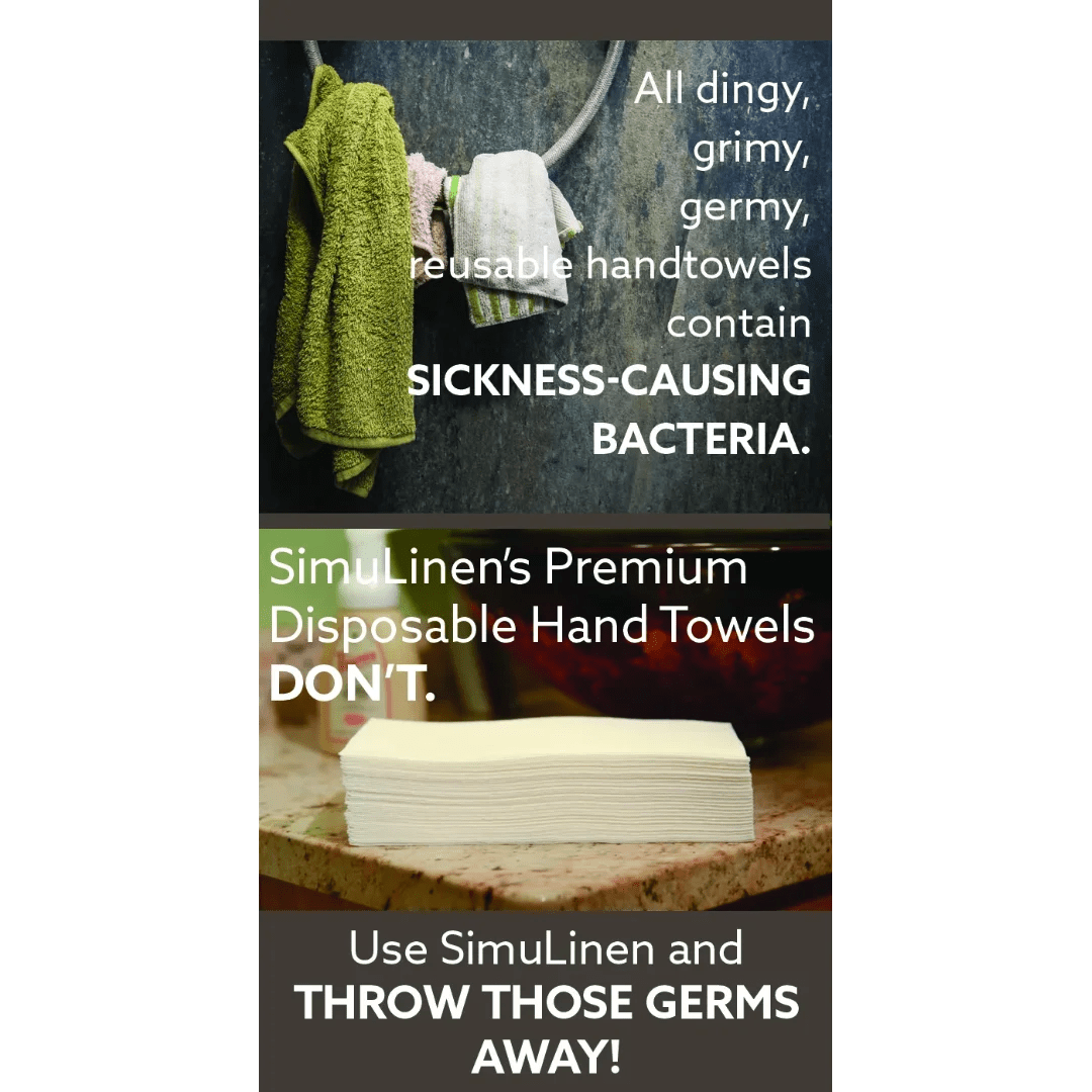 These Disposable Hand Towels Are Amazing! SimuLinen