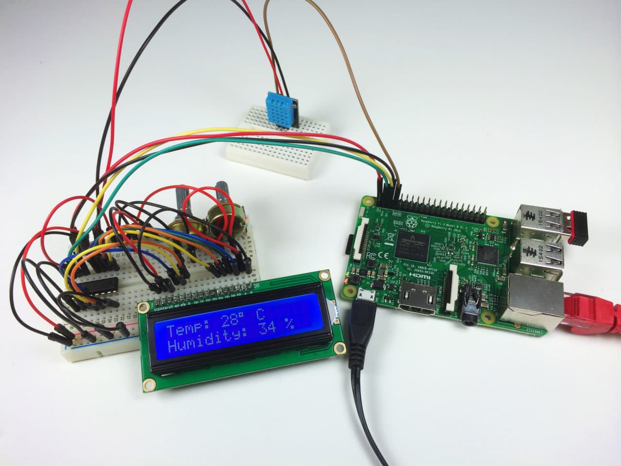 How to Setup an I2C LCD on the Raspberry Pi SIN