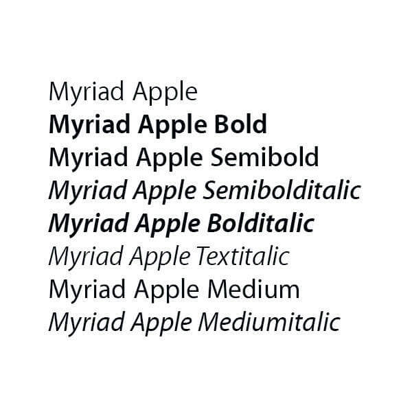 MyriadPro