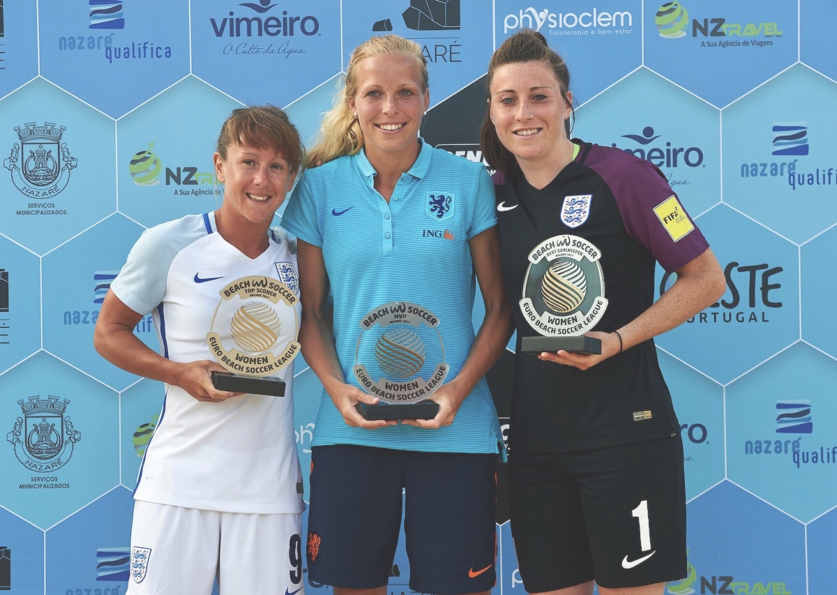 Interview Gemma Hillier on Beach Soccer Since 71