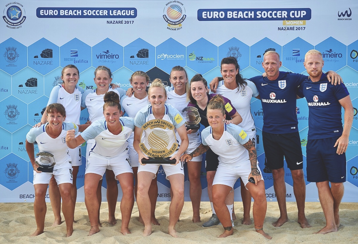 Interview Gemma Hillier on Beach Soccer Since 71