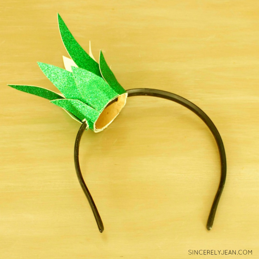 DIY Pineapple Costume Sincerely Jean