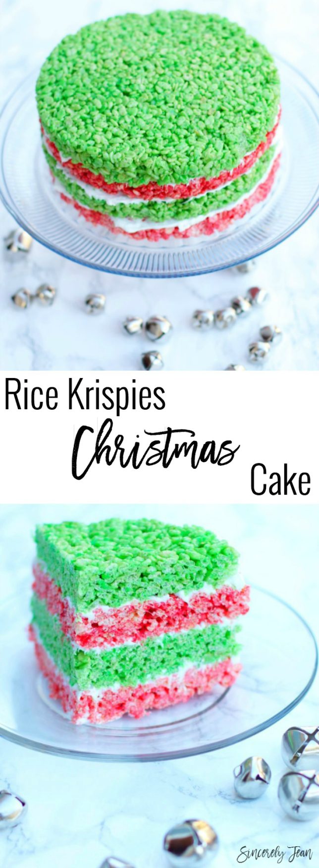 Rice Krispies Holiday Cake Sincerely Jean