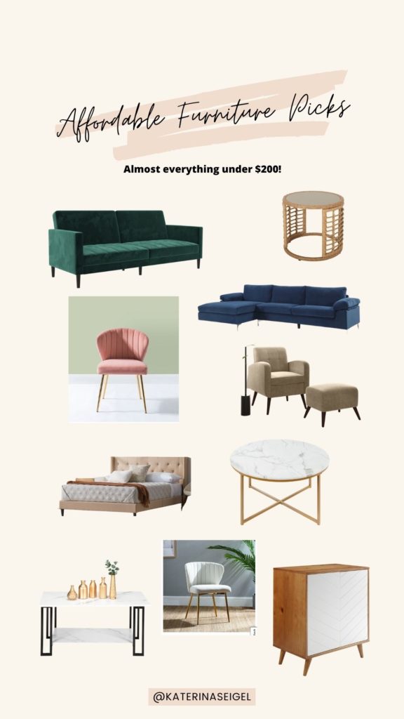 The 8 Best Websites for Affordable Furniture (cute + budgetfriendly