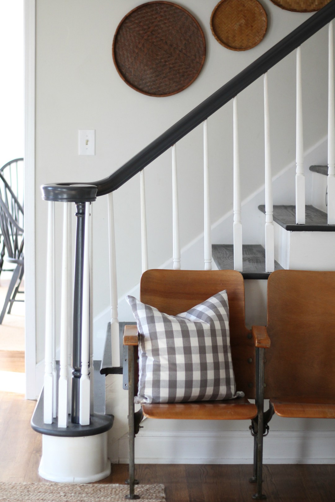 A Budget Friendly Staircase Makeover Sincerely, Marie Designs