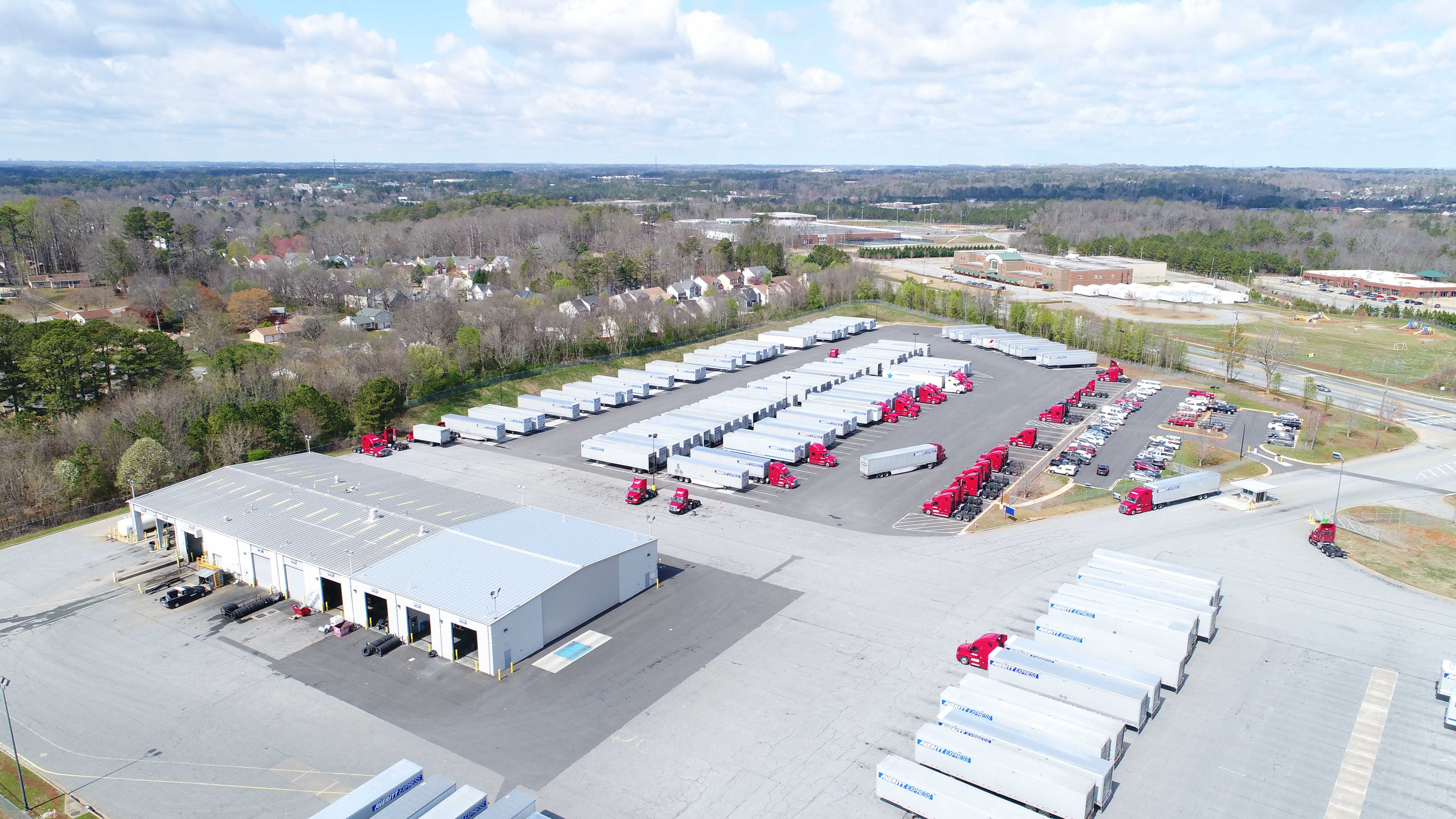 Averitt Express Campus Expansion Sinclair Construction Group