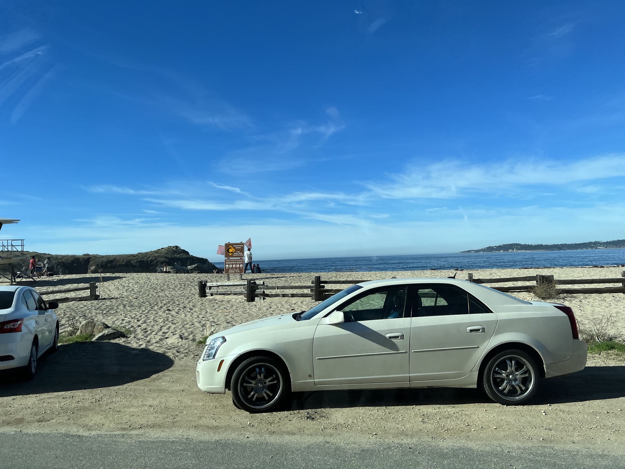 Driving down the coast from Carmel to Big Sur, CA Sinclair Trails
