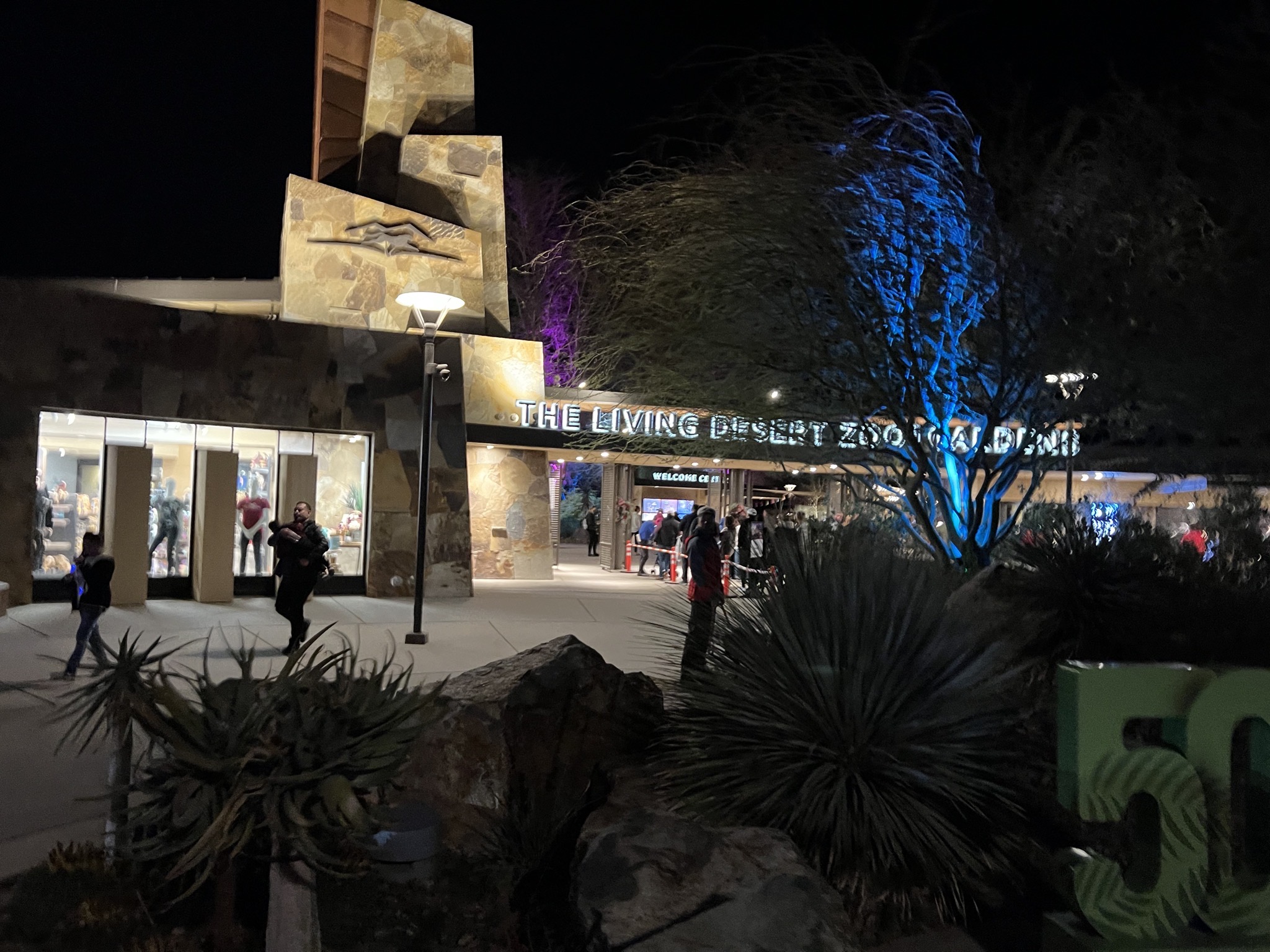 The Living Desert Zoo WildLights Sinclair Trails