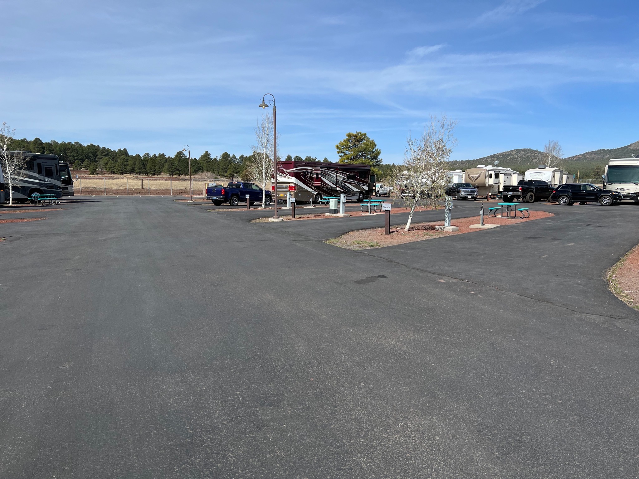Grand Canyon Railway RV Park Sinclair Trails