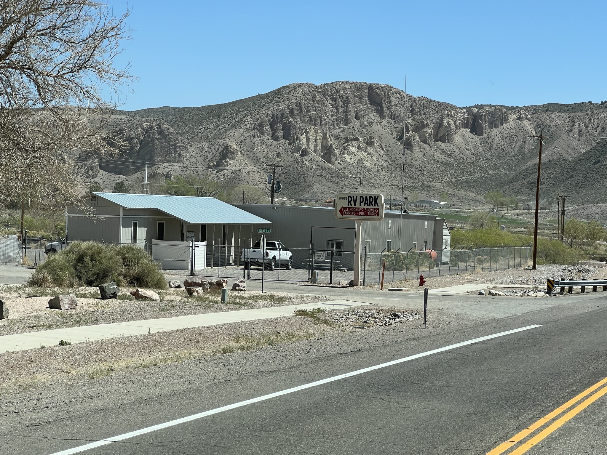 Travel from Boulder City to Caliente, NV Sinclair Trails