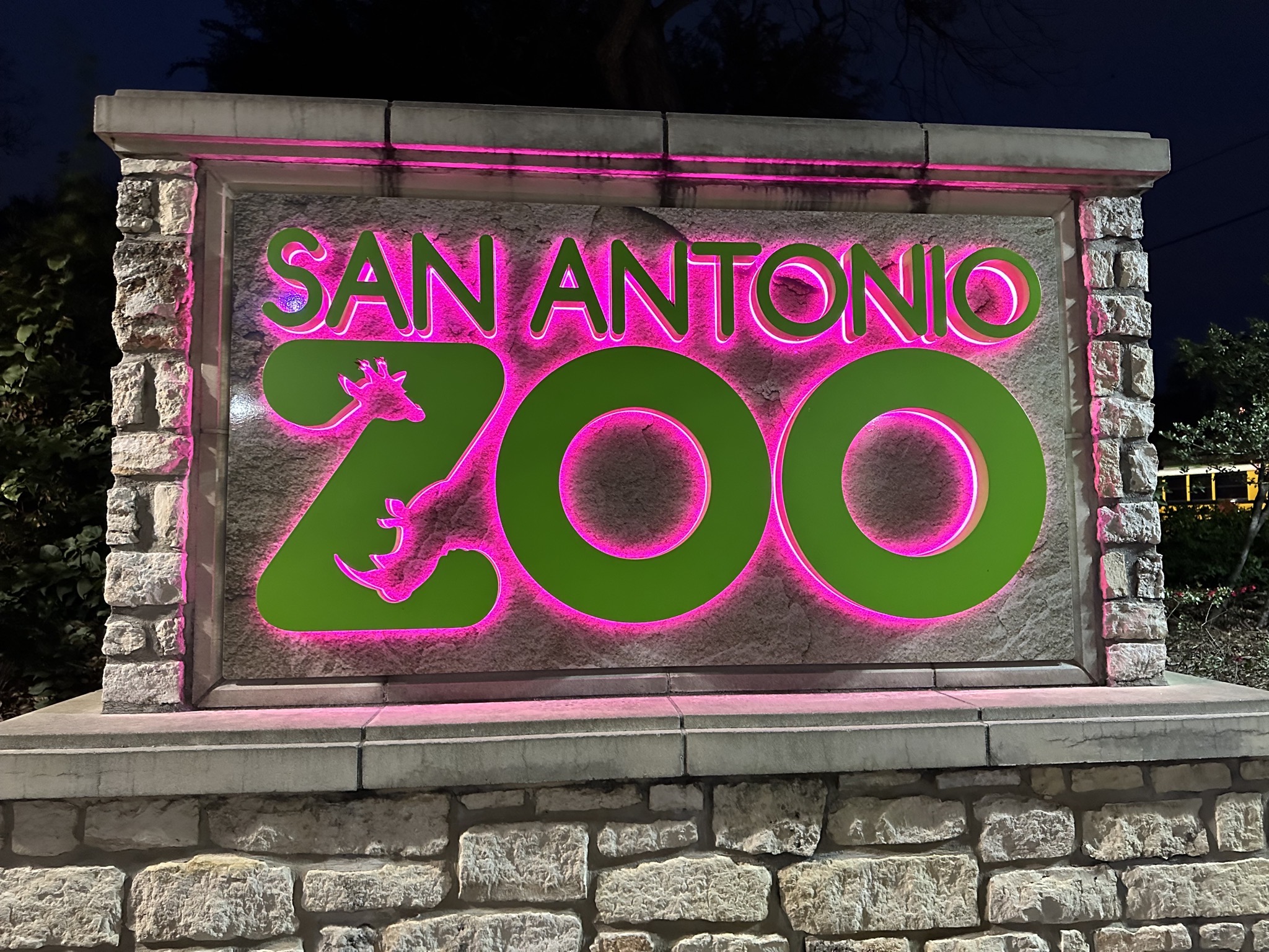 San Antonio Zoo Lights Sinclair Trails