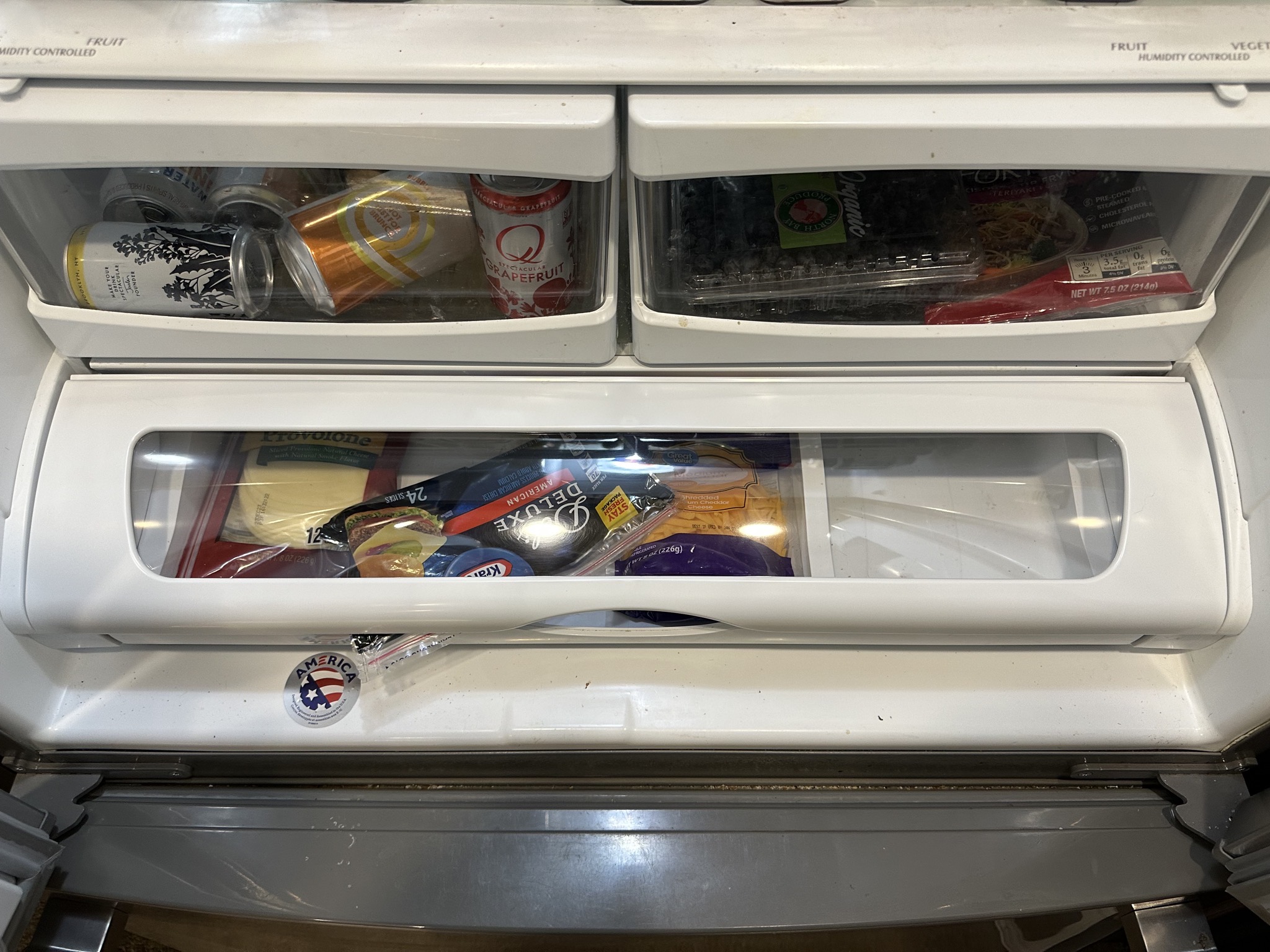 Replacing fridge drawer cover Sinclair Trails