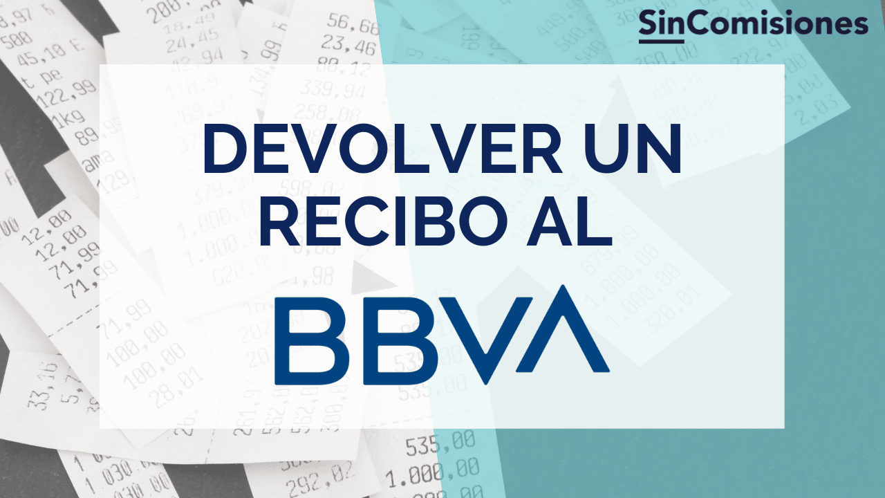 Devolver recibo BBVA app, por o cajero