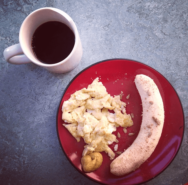 Banana and Eggs Breakfast Sinful Nutrition