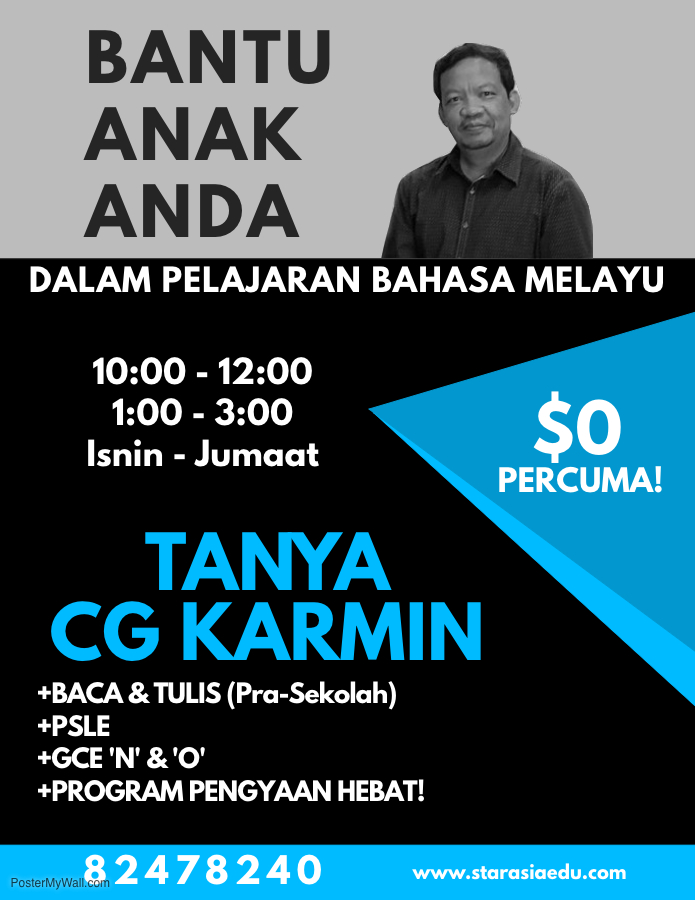 MALAY LANGUAGE TUITION (SEC14) SINGAPORE LEARNER (since 2004)