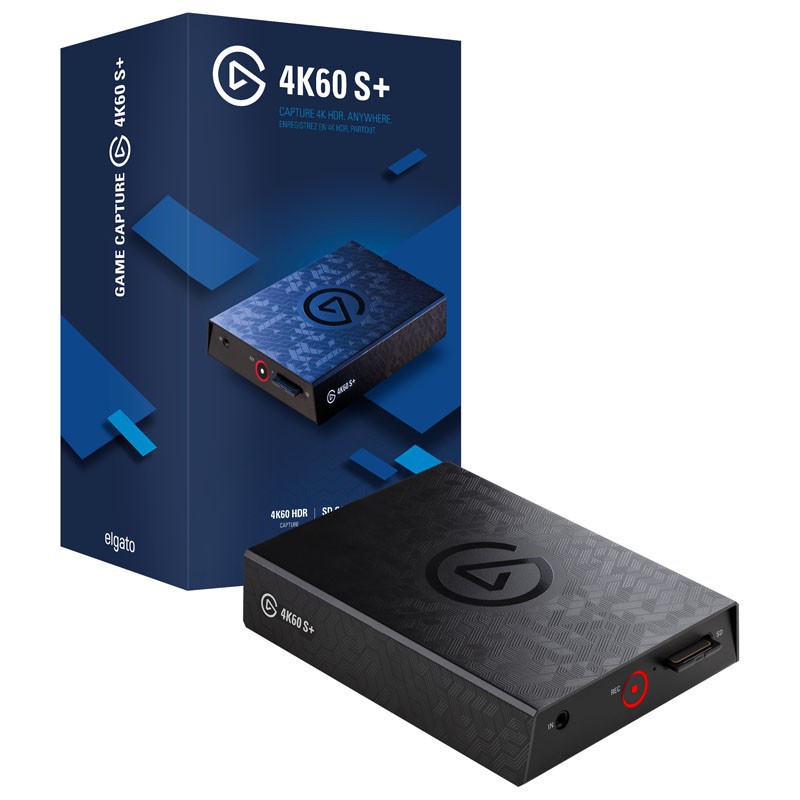 Elgato Game Capture 4K60 S+ 4K60 HDR10 capture w/ standalone SDcard