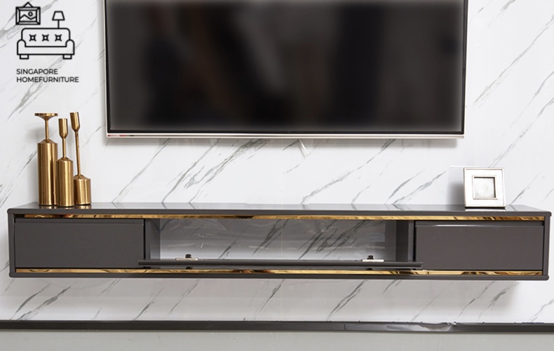 Wall Mounted TV Console Singapore Floating TV Console