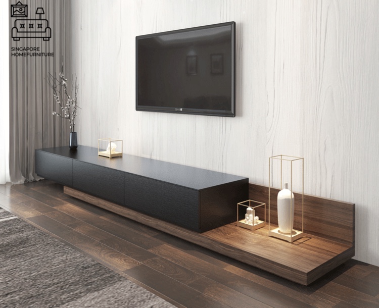 Corner TV Console Singapore Space Efficient Shop