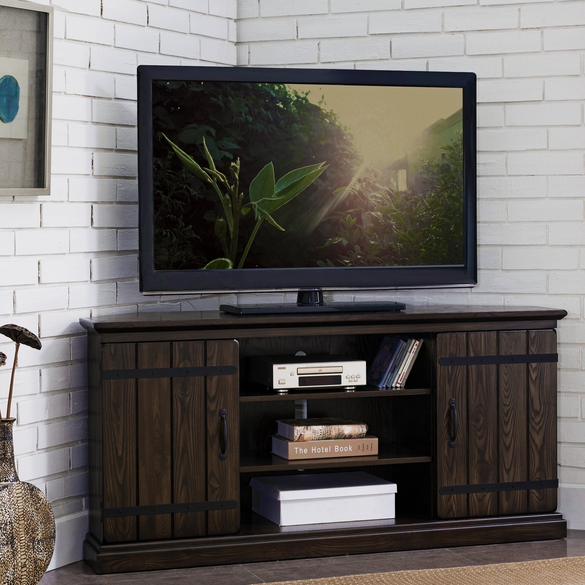 Corner TV Console Singapore Space Efficient Shop