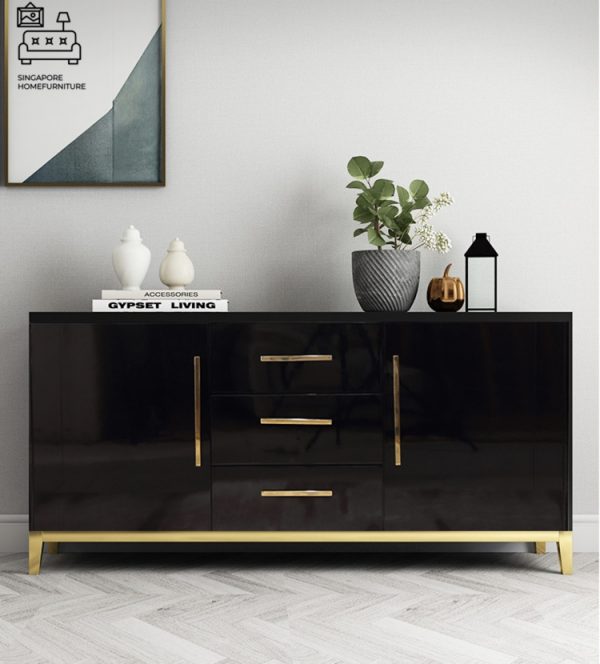 NIXIE® Corner TV Console Marble Top 3 Lengths 1200mm, 1500mm