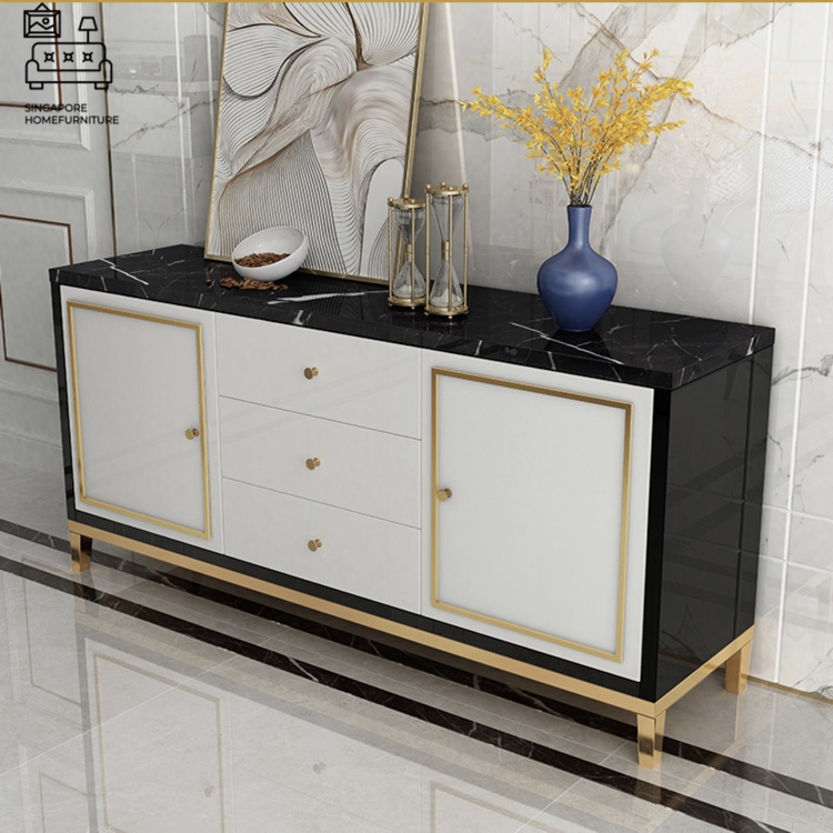 Corner TV Console Singapore Space Efficient Shop