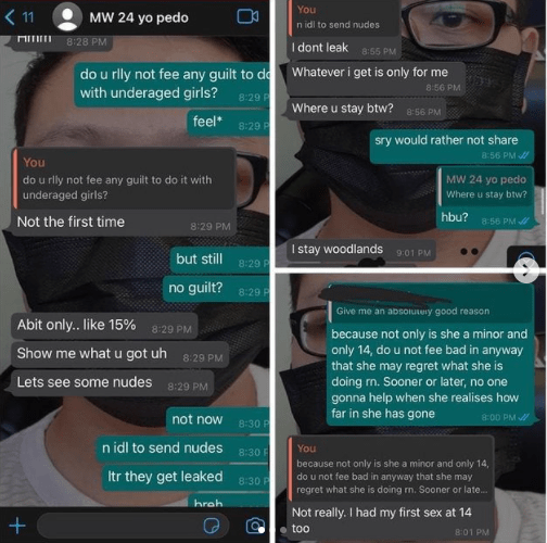 MAN BLACKMAIL 14 Y.O XMM WITH HER N*DE PICS, THREATEN TO LEAK THEM