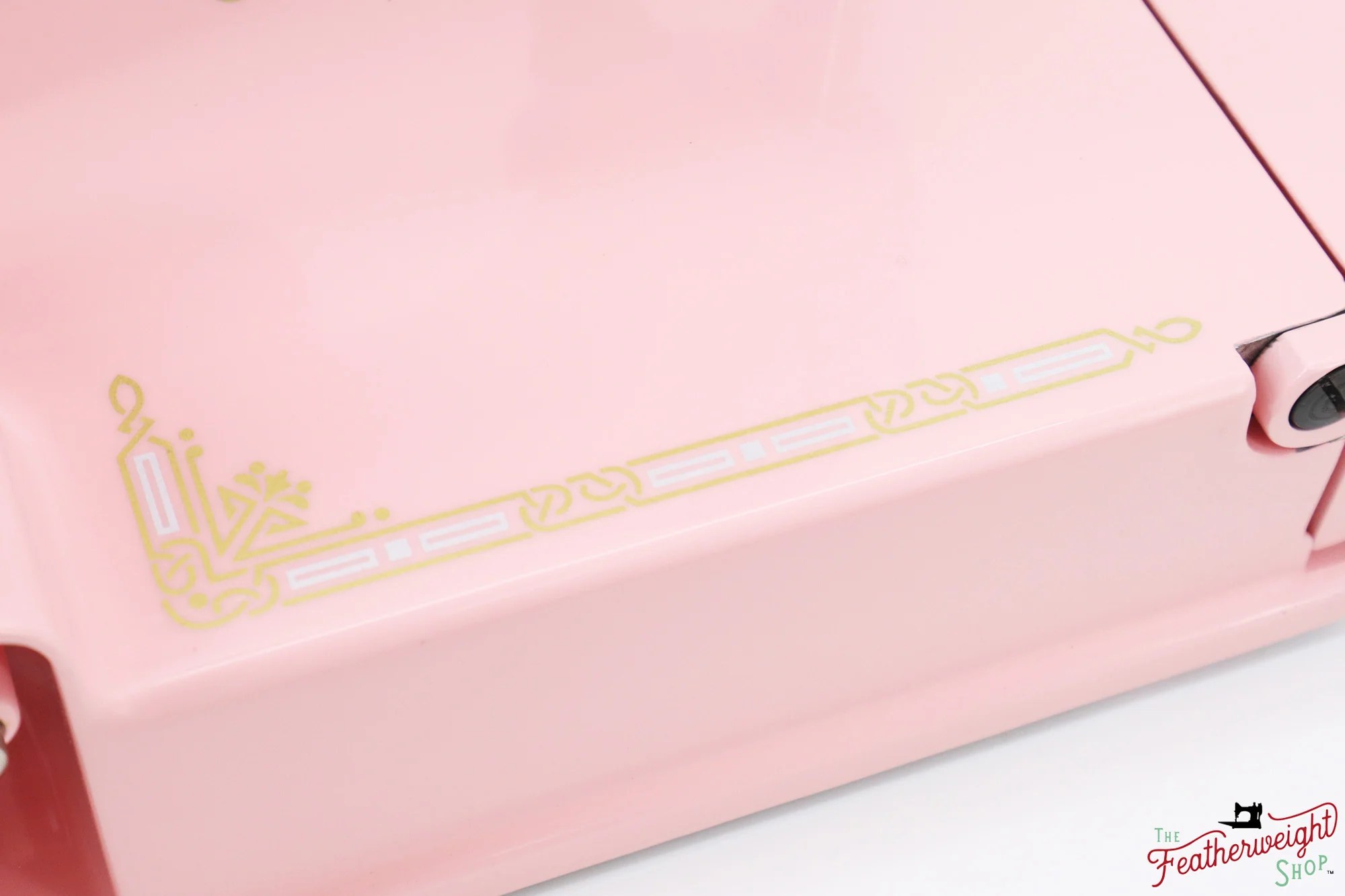 Singer Featherweight 221, AJ205*** Fully Restored in Rosy Posy Pink