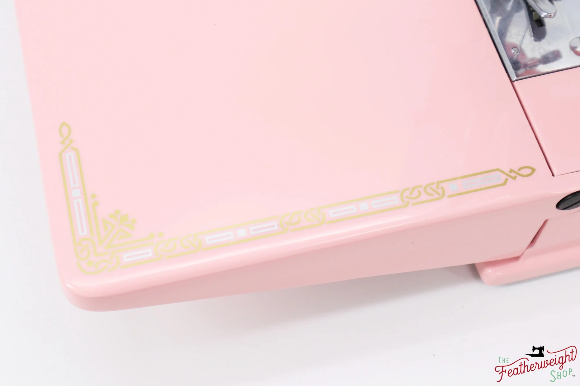 Singer Featherweight 221, AJ205*** Fully Restored in Rosy Posy Pink