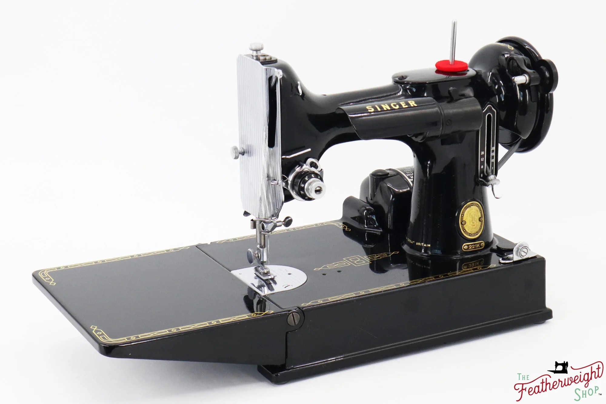 Singer Featherweight 221K Sewing Machine, 1957 EM020*** The Singer