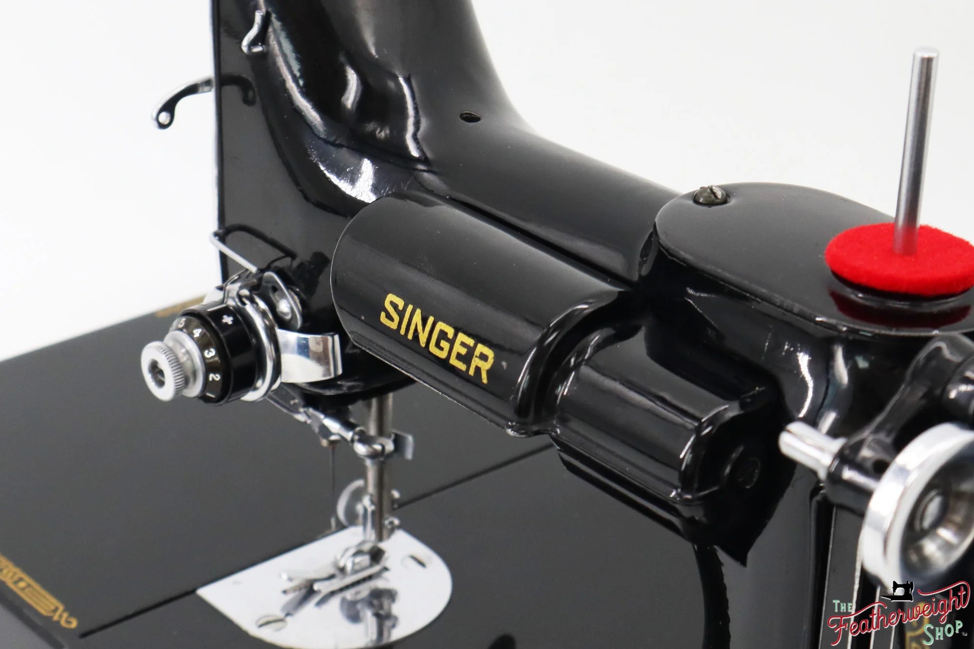 Singer Featherweight 221, RARE 'M.R.' AH196*** The Singer