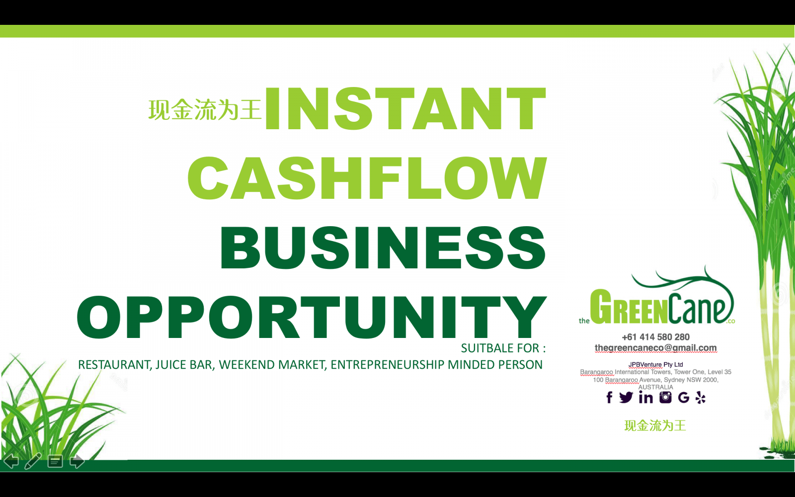 SUGARCANE Businesses For Sale Sydney NSW