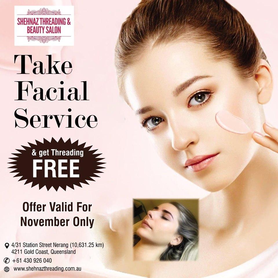 Threading salon in Gold Coast Shehnaz Beauty Salon Eyebrow Threading