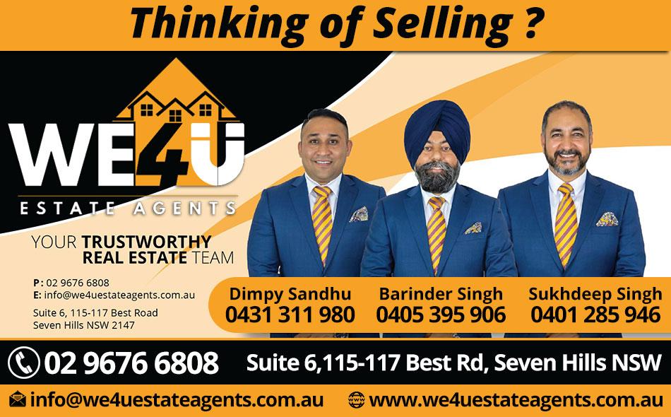 WE4U Estate Agents Real Estate Agents Seven Hills Sydney NSW