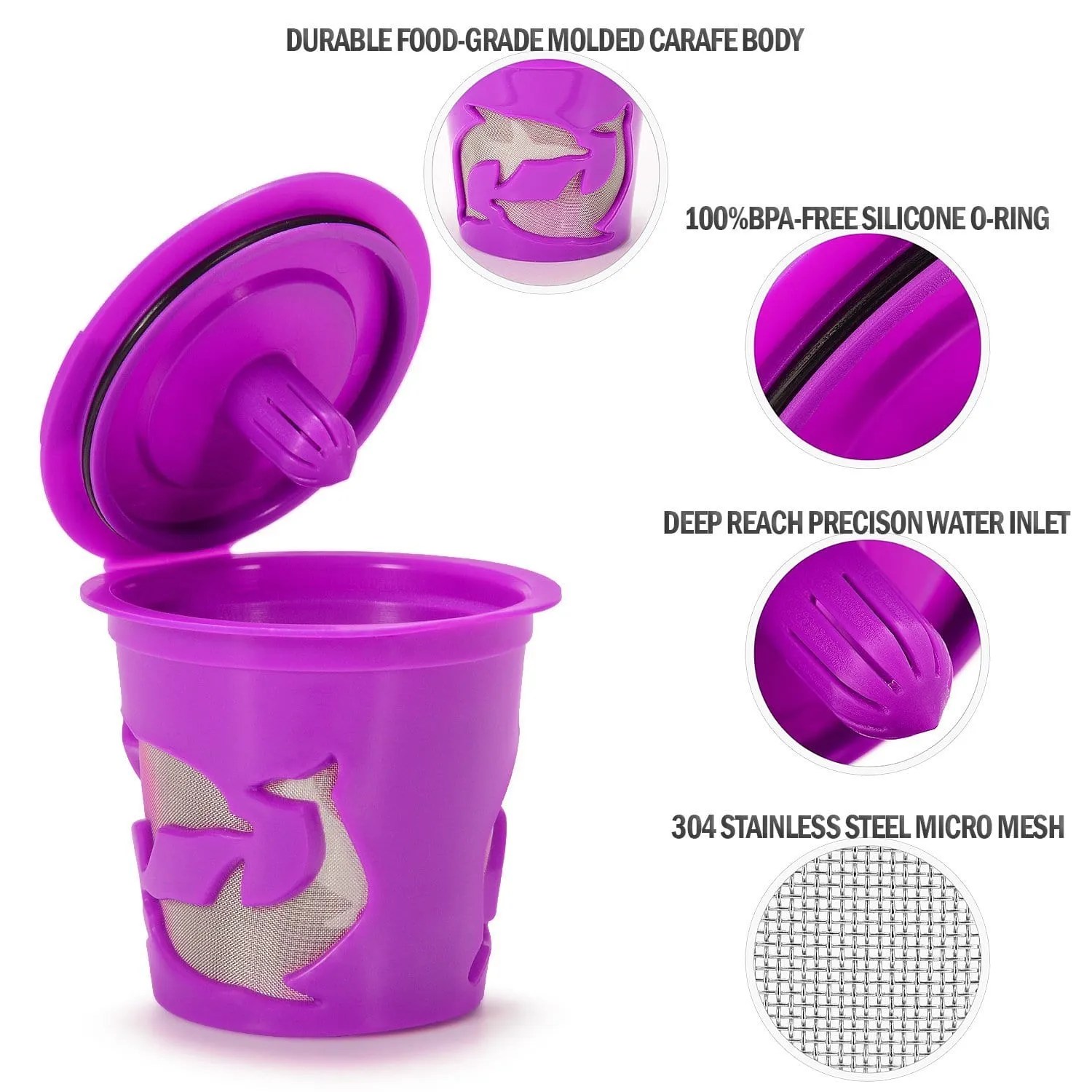 Reusable K cup Coffee Pod Filter for haitiancoffee
