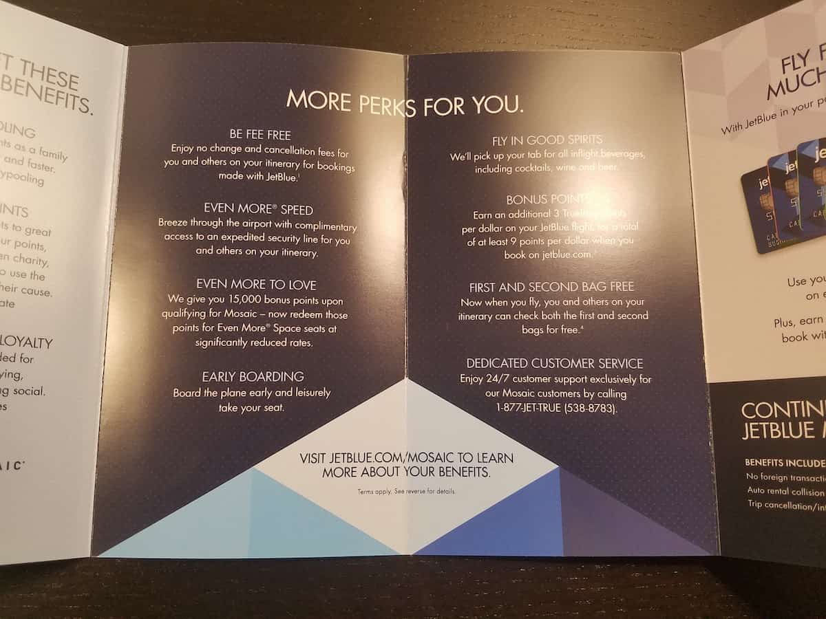 JetBlue TrueBlue Mosaic Kit SingleFlyer