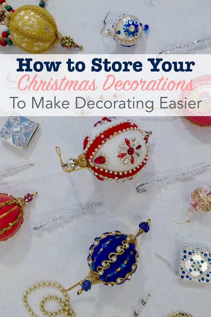 How to Store Your Christmas Decorations Single Girl's DIY
