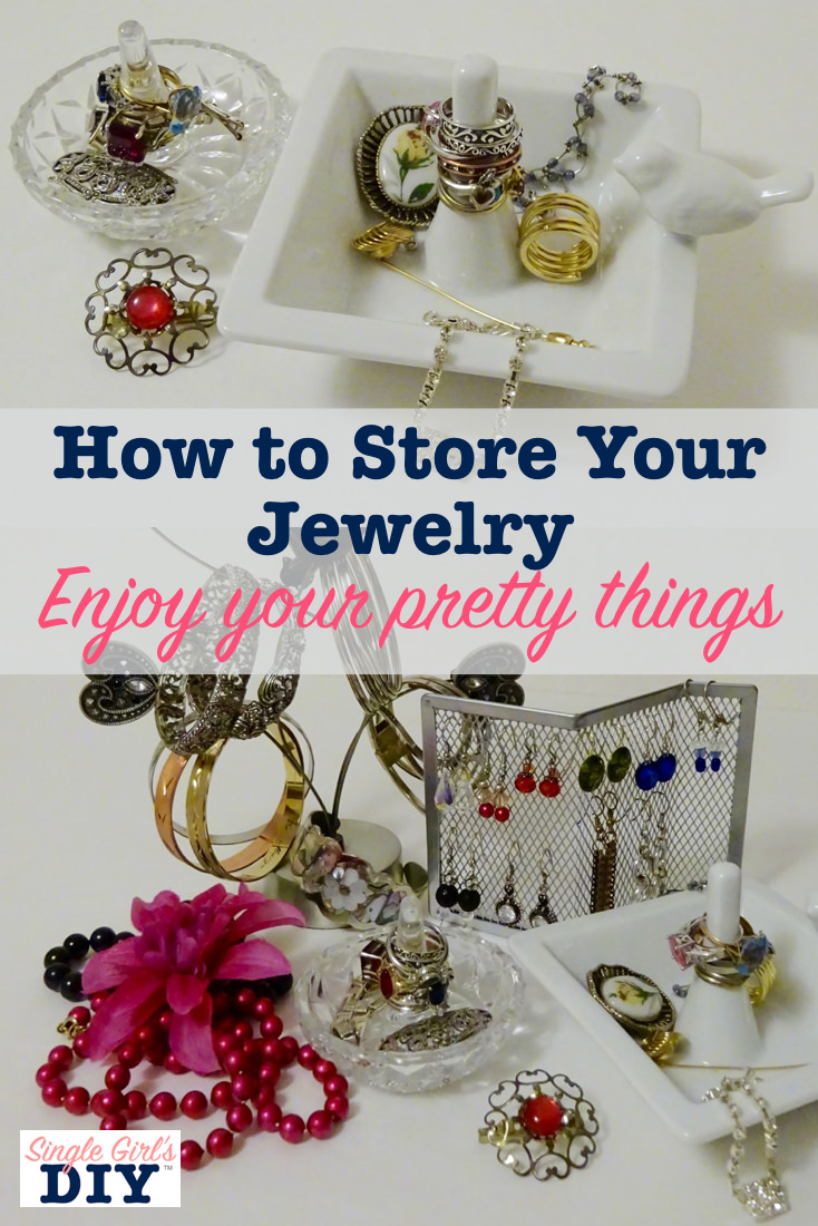 Best Ways to Store Jewelry Creative and Clever Single Girl's DIY