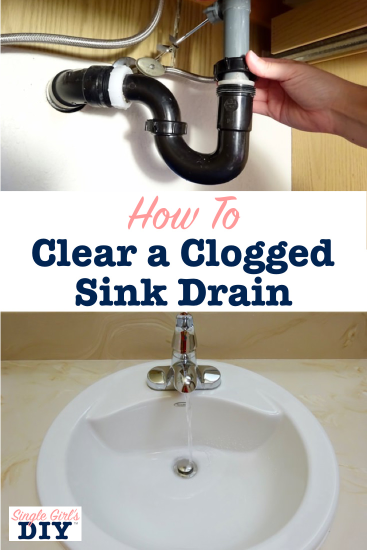 How To Unclog A Bathroom Sink Drain / How to Unclog a Bathroom Sink