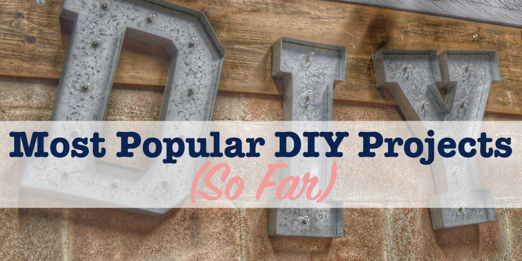 Most Popular DIY Projects (So Far) Single Girl�s DIY