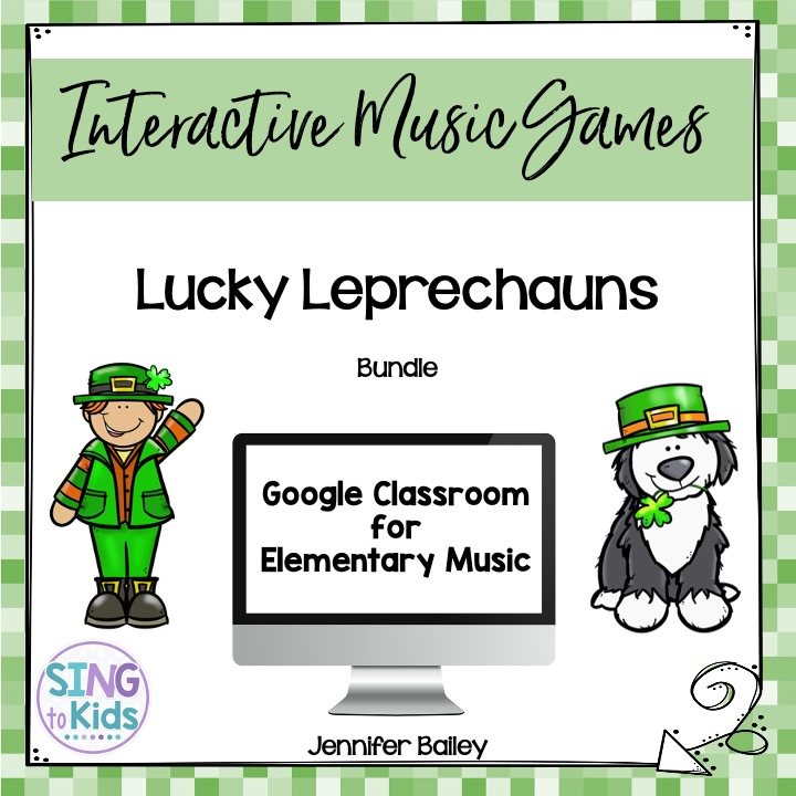 Lucky Leprechauns Interactive Music Game Bundle SingtoKids