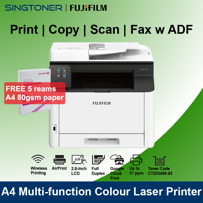 [ Singapore Warranty ] Fujifilm formerly Fuji Xerox Apeos C325z A4